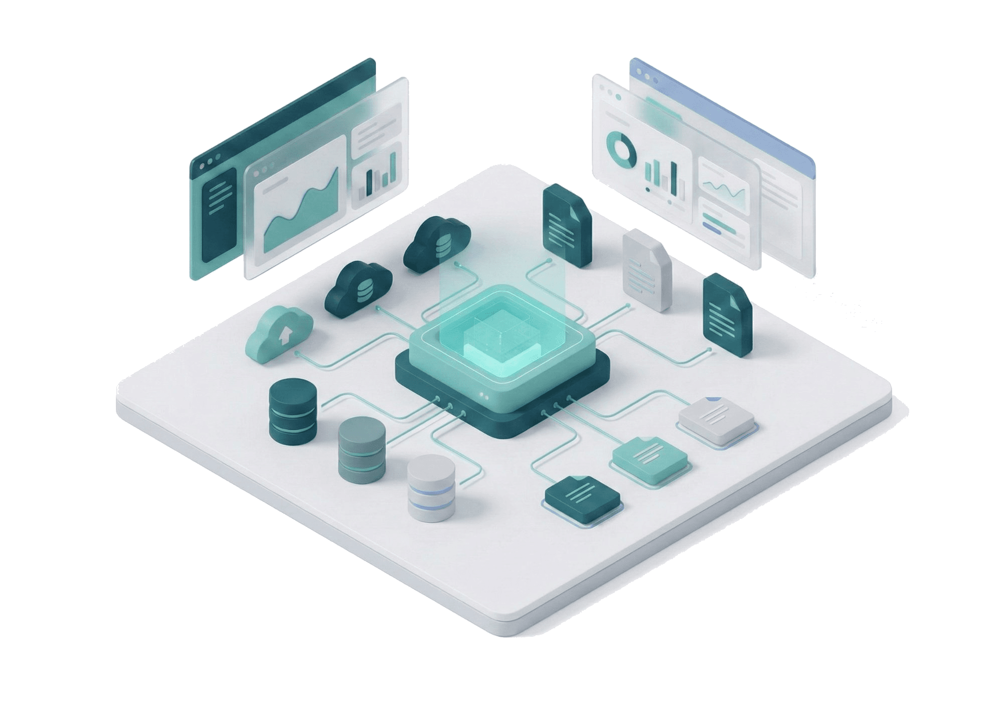Rapid data access illustration